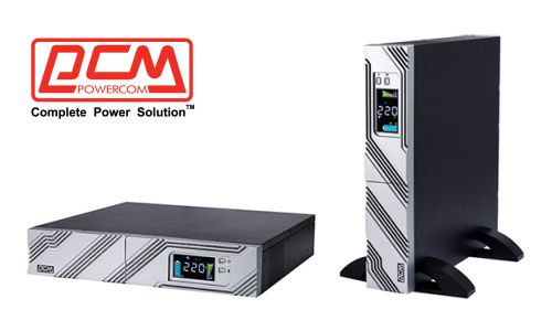 Новый дизайн ИБП POWERCOM серии SMART Rack&Tower